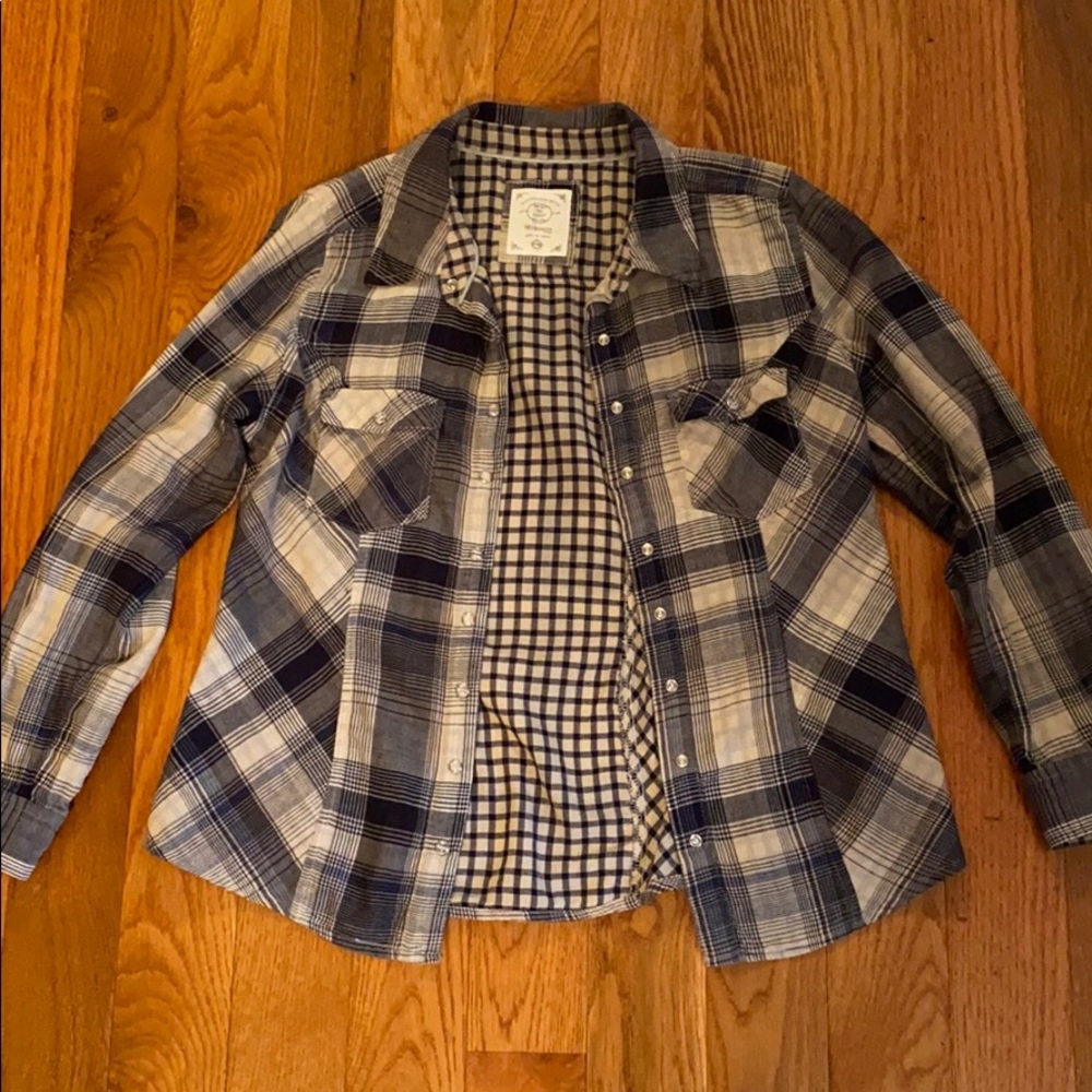 Plaid Flannel Shirt